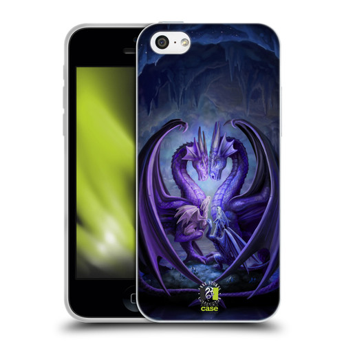 Anne Stokes Fantasy Collection Raising Dragons Soft Gel Case for Apple iPhone 5c