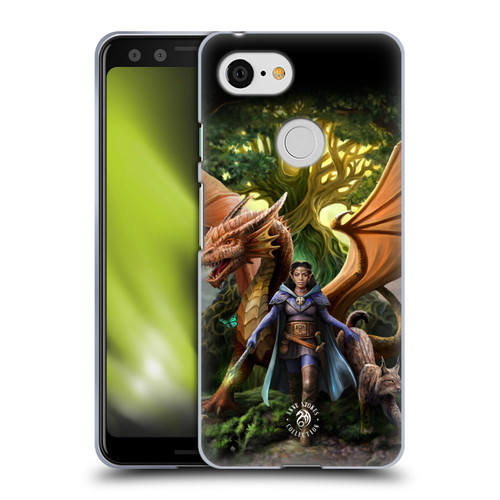 Anne Stokes Fantasy Characters Lillithea Soft Gel Case for Google Pixel 3