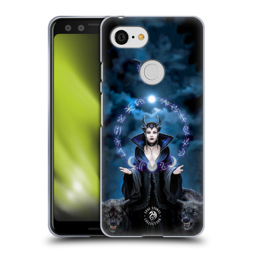 Anne Stokes Fantasy Characters Moon Witch Soft Gel Case for Google Pixel 3