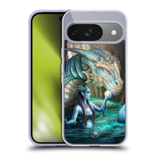 Anne Stokes Fantasy Characters Merfolk Dragon Soft Gel Case for Google Pixel 9 / Pixel 9 Pro