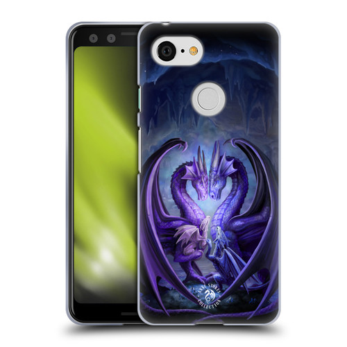Anne Stokes Fantasy Collection Raising Dragons Soft Gel Case for Google Pixel 3