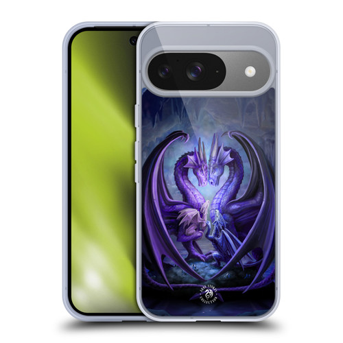 Anne Stokes Fantasy Collection Raising Dragons Soft Gel Case for Google Pixel 9 / Pixel 9 Pro
