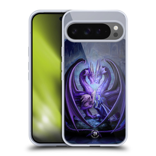 Anne Stokes Fantasy Collection Raising Dragons Soft Gel Case for Google Pixel 9 Pro XL