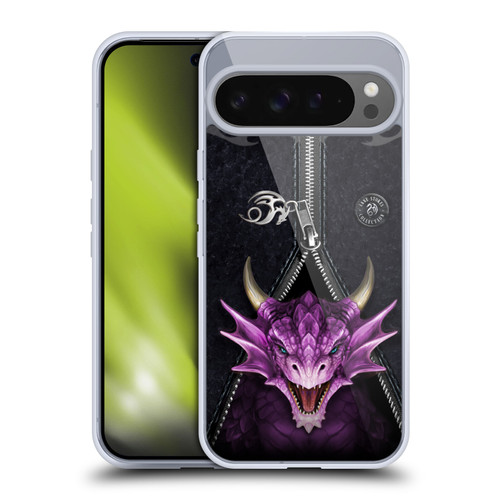 Anne Stokes Fantasy Collection Unzipped Dragon Soft Gel Case for Google Pixel 9 Pro XL