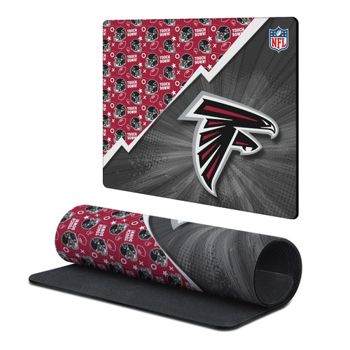 NFL Atlanta Falcons Helmet Pattern Gaming Office Desk PC Keyboard Mouse Mat Pad 9.84 x 11.81 x 0.12 inches (250 x 300 mm) - S