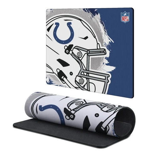 NFL Indianapolis Colts Splatter Gaming Office Desk PC Keyboard Mouse Mat Pad 9.84 x 11.81 x 0.12 inches (250 x 300 mm) - S