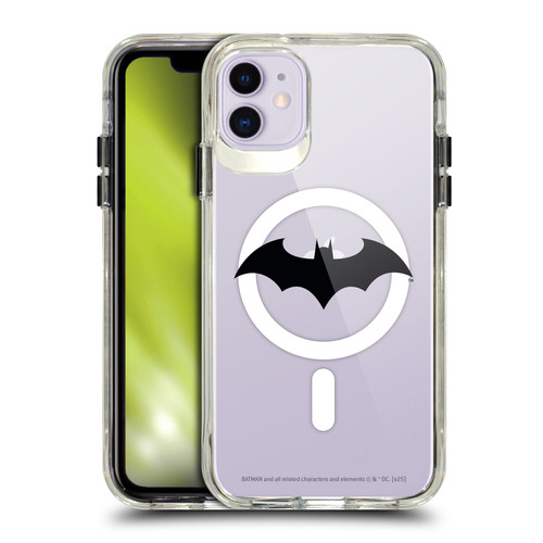 Batman DC Comics Logos and Comics Hush Collage SHOCKPROOF BUMPER CASE COMPATIBLE WITH Apple iPhone 11 & MAGSAFE