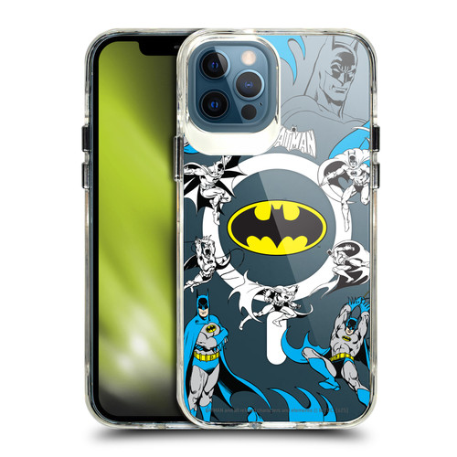 Batman DC Comics Logos and Comics Action SHOCKPROOF BUMPER CASE COMPATIBLE WITH Apple iPhone 12 / iPhone 12 Pro & MAGSAFE