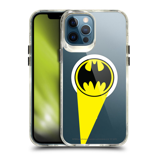 Batman DC Comics Logos and Comics Bat Signal SHOCKPROOF BUMPER CASE COMPATIBLE WITH Apple iPhone 12 Pro Max & MAGSAFE