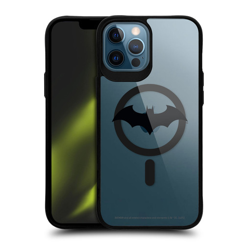 Batman DC Comics Logos and Comics Hush Collage BLACK SHOCKPROOF BUMPER CASE COMPATIBLE WITH Apple iPhone 12 Pro Max & MAGSAFE
