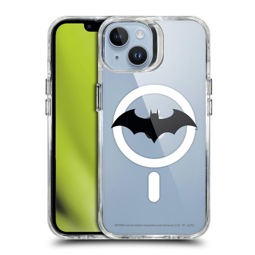 Batman DC Comics Logos and Comics Hush Collage SHOCKPROOF BUMPER CASE COMPATIBLE WITH Apple iPhone 14 & MAGSAFE
