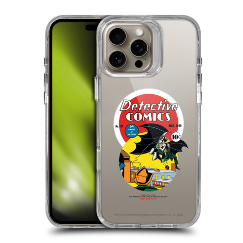 Batman DC Comics Logos and Comics First Appearance 1939 SHOCKPROOF BUMPER CASE COMPATIBLE WITH Apple iPhone 16 Pro Max & MAGSAFE