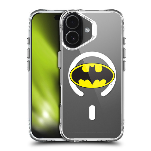 Batman DC Comics Logos and Comics Classic SHOCKPROOF BUMPER CASE COMPATIBLE WITH Apple iPhone 17 & MAGSAFE