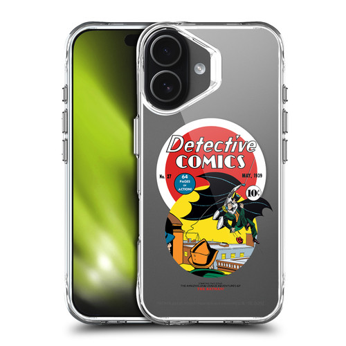 Batman DC Comics Logos and Comics First Appearance 1939 SHOCKPROOF BUMPER CASE COMPATIBLE WITH Apple iPhone 17 & MAGSAFE