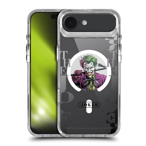 Batman DC Comics Logos and Comics Joker SHOCKPROOF BUMPER CASE COMPATIBLE WITH Apple iPhone 17 Air & MAGSAFE