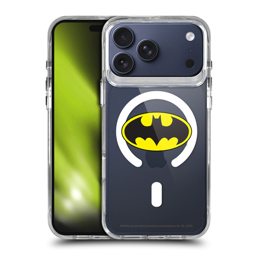 Batman DC Comics Logos and Comics Classic SHOCKPROOF BUMPER CASE COMPATIBLE WITH Apple iPhone 17 Pro Max & MAGSAFE
