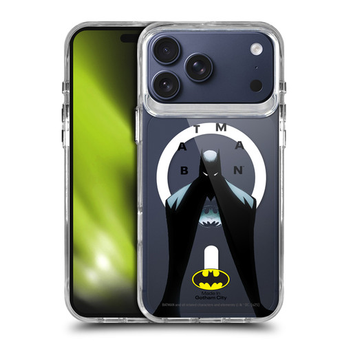 Batman DC Comics Logos and Comics Silhouette SHOCKPROOF BUMPER CASE COMPATIBLE WITH Apple iPhone 17 Pro Max & MAGSAFE