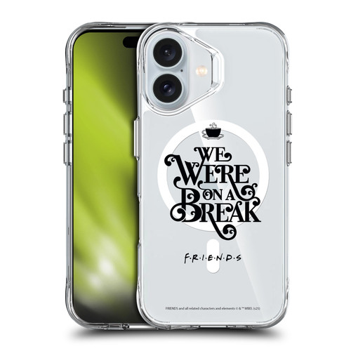 Friends TV Show Character Icons On A Break SHOCKPROOF BUMPER CASE COMPATIBLE WITH Apple iPhone 16 & MAGSAFE