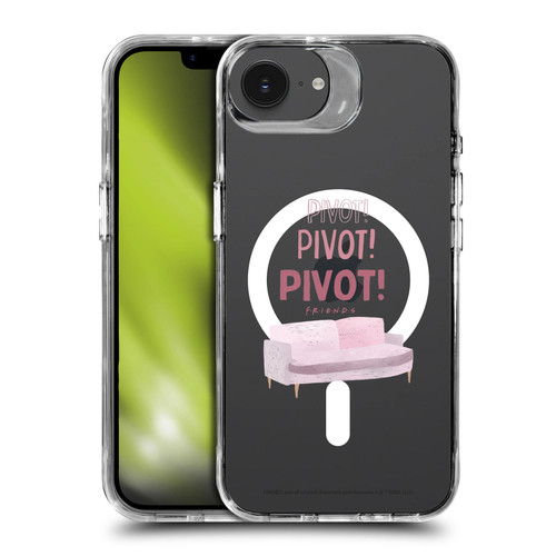 Friends TV Show Character Icons Pivot SHOCKPROOF BUMPER CASE COMPATIBLE WITH Apple iPhone 16e / Apple iPhone 17e & MAGSAFE