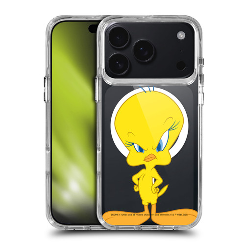 Looney Tunes Character Art Tweety SHOCKPROOF BUMPER CASE COMPATIBLE WITH Apple iPhone 17 Pro & MAGSAFE