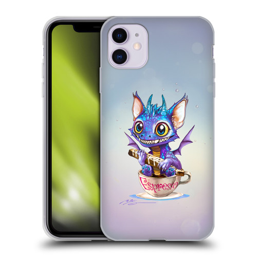 Ruth Thompson Cup O Dragons Espresso Soft Gel Case for Apple iPhone 11