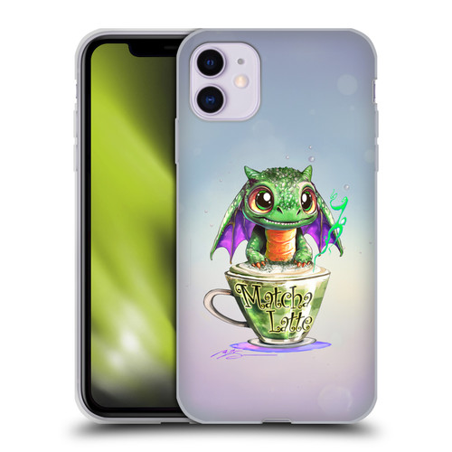 Ruth Thompson Cup O Dragons Matcha Soft Gel Case for Apple iPhone 11