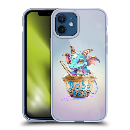 Ruth Thompson Cup O Dragons Boba Tea Soft Gel Case for Apple iPhone 12 / iPhone 12 Pro & MagSafe