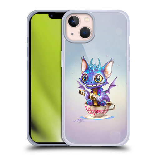 Ruth Thompson Cup O Dragons Espresso Soft Gel Case for Apple iPhone 13