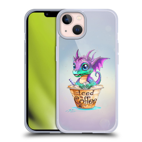 Ruth Thompson Cup O Dragons Iced Coffee Soft Gel Case for Apple iPhone 13