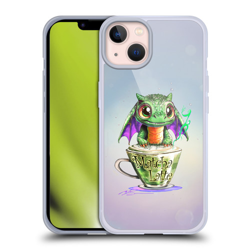 Ruth Thompson Cup O Dragons Matcha Soft Gel Case for Apple iPhone 13
