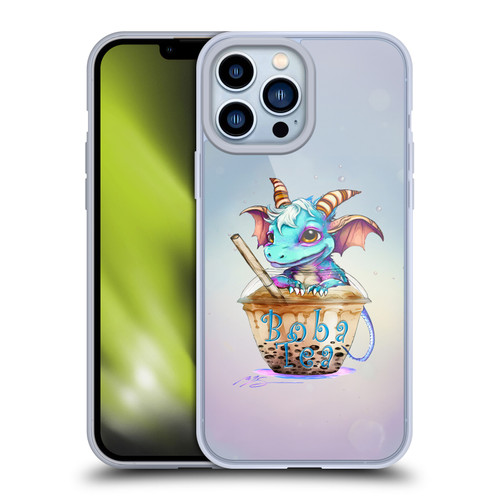 Ruth Thompson Cup O Dragons Boba Tea Soft Gel Case for Apple iPhone 13 Pro Max & MagSafe