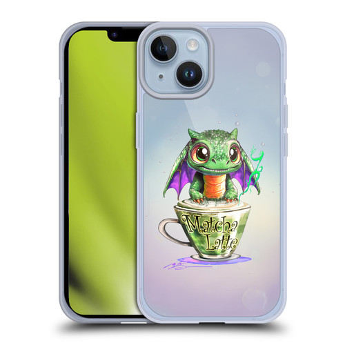 Ruth Thompson Cup O Dragons Matcha Soft Gel Case for Apple iPhone 14
