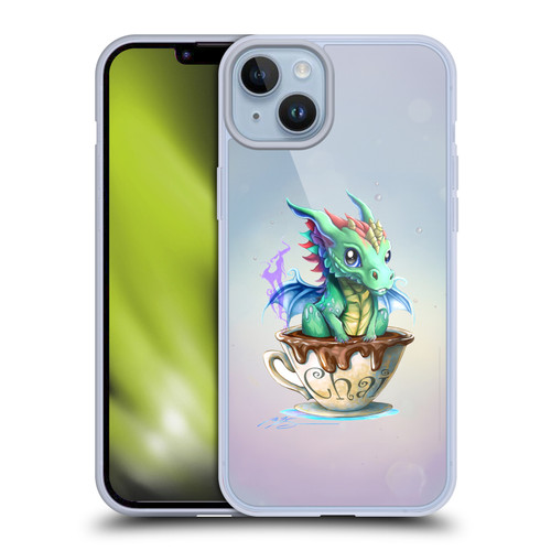 Ruth Thompson Cup O Dragons Chai Soft Gel Case for Apple iPhone 14 Plus & MagSafe