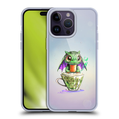 Ruth Thompson Cup O Dragons Matcha Soft Gel Case for Apple iPhone 14 Pro Max & MagSafe