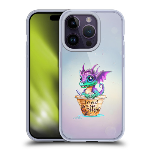Ruth Thompson Cup O Dragons Iced Coffee Soft Gel Case for Apple iPhone 14 Pro & MagSafe
