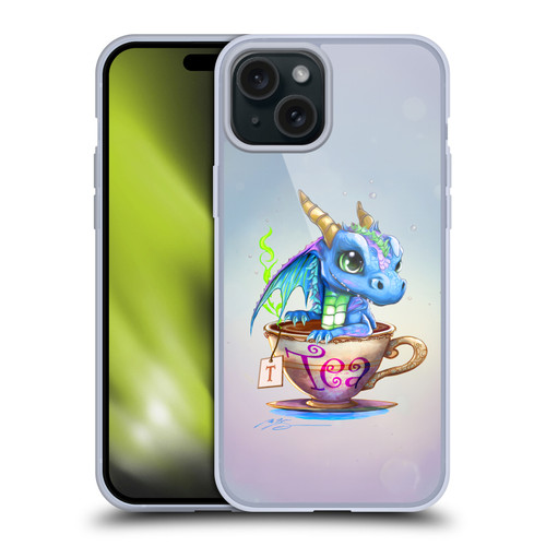 Ruth Thompson Cup O Dragons Tea Soft Gel Case for Apple iPhone 15 Plus & MagSafe