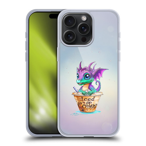 Ruth Thompson Cup O Dragons Iced Coffee Soft Gel Case for Apple iPhone 15 Pro Max & MagSafe