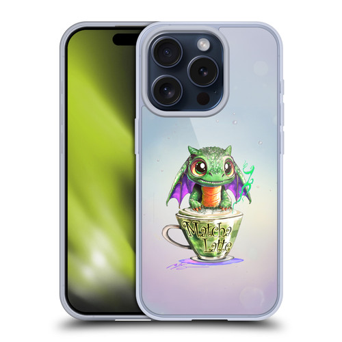 Ruth Thompson Cup O Dragons Matcha Soft Gel Case for Apple iPhone 15 Pro & MagSafe