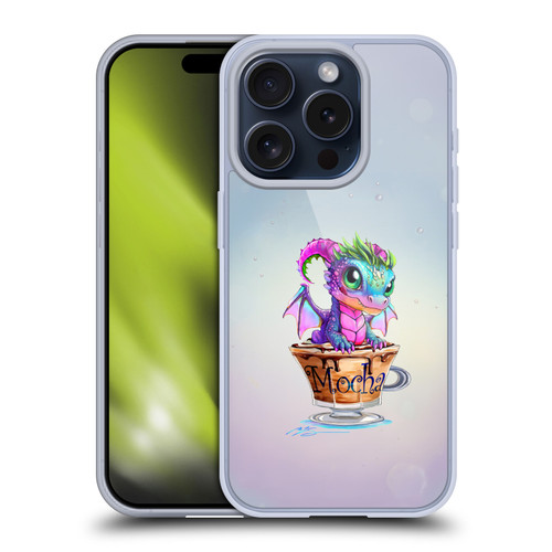 Ruth Thompson Cup O Dragons Mocha Soft Gel Case for Apple iPhone 15 Pro & MagSafe