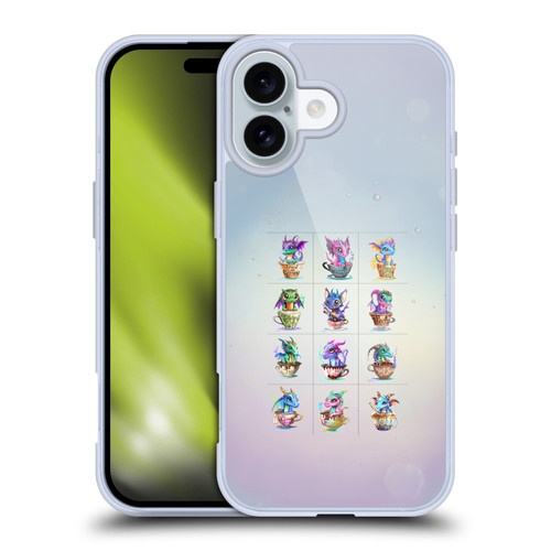Ruth Thompson Cup O Dragons Group Soft Gel Case for Apple iPhone 16 & MagSafe