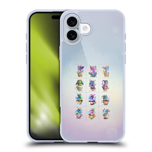 Ruth Thompson Cup O Dragons Group Soft Gel Case for Apple iPhone 16 Plus & MagSafe