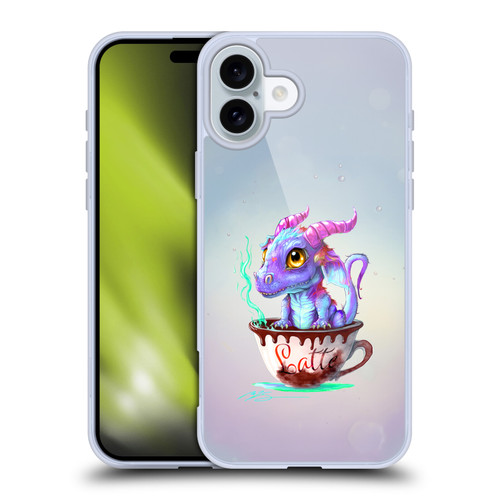 Ruth Thompson Cup O Dragons Latte Soft Gel Case for Apple iPhone 16 Plus & MagSafe