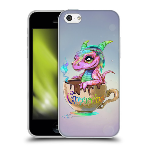 Ruth Thompson Cup O Dragons Cappuccino Soft Gel Case for Apple iPhone 5c