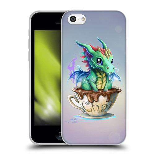 Ruth Thompson Cup O Dragons Chai Soft Gel Case for Apple iPhone 5c