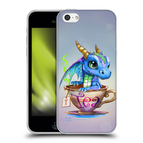 Ruth Thompson Cup O Dragons Tea Soft Gel Case for Apple iPhone 5c