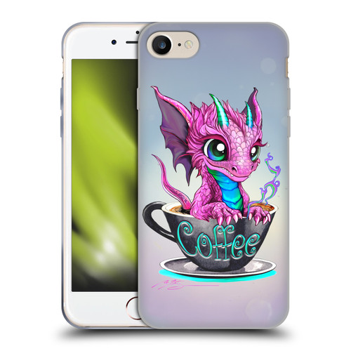 Ruth Thompson Cup O Dragons Coffee Soft Gel Case for Apple iPhone 7 / 8 / SE 2020 & 2022 & MagSafe