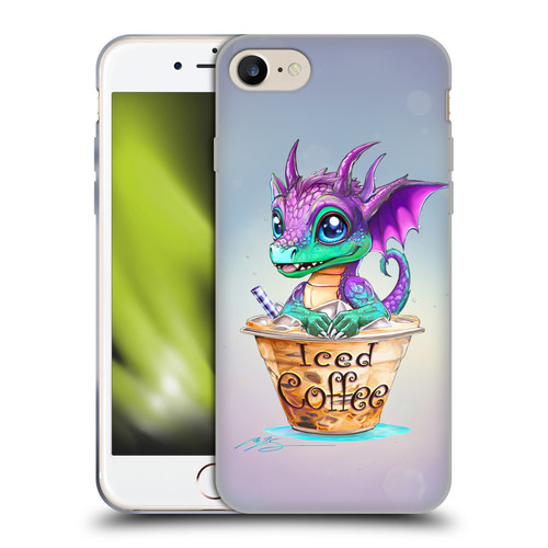 Ruth Thompson Cup O Dragons Iced Coffee Soft Gel Case for Apple iPhone 7 / 8 / SE 2020 & 2022 & MagSafe