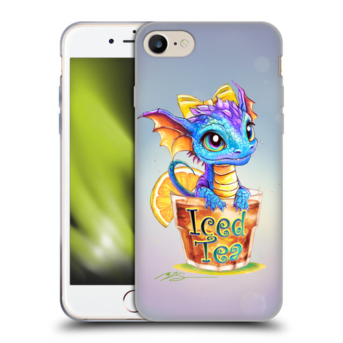 Ruth Thompson Cup O Dragons Iced Tea Soft Gel Case for Apple iPhone 7 / 8 / SE 2020 & 2022 & MagSafe