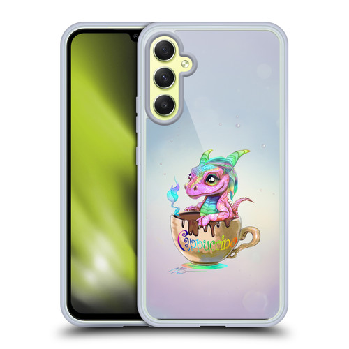 Ruth Thompson Cup O Dragons Cappuccino Soft Gel Case for Samsung Galaxy A34 5G