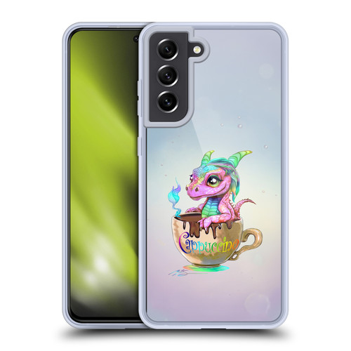 Ruth Thompson Cup O Dragons Cappuccino Soft Gel Case for Samsung Galaxy S21 FE 5G & MagSafe